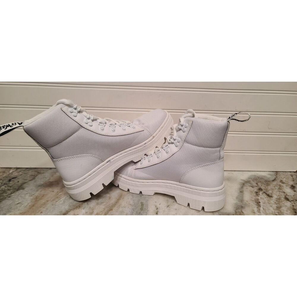 Dr. Martens Women's White Combs Tech Boots Size 7